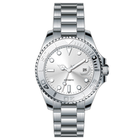 Montre de plongée classique avec logo personnalisé, fabriquée en chine, vente en gros