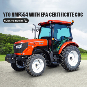 อะไหล่รถแทรกเตอร์ YTO EMF554 ขับเคลื่อน 4 ล้อ 55 แรงม้า รถแทรกเตอร์การเกษตรอเนกประสงค์ใหม่ พร้อมล้อและเกียร์ น้ำมันเครื่องรวมอยู่ในชุด ผู้ผลิตโดยตรง - Product Image 2