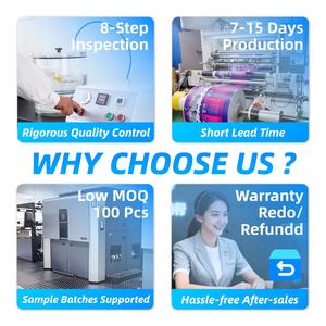 Sacchetti Personalizzati in Alluminio Opaco Lucido con Chiusura a Zip, Impermeabili, Richiudibili, con Fondo Piatto per Creatina e Proteine in Polvere - Product Image 6