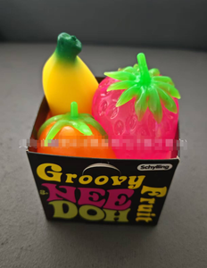 ชุดของเล่นผลไม้ NeeDoh สินค้าขายดีใหม่ประจำปี 2026 จากซินฮุ่ย ของเล่นบีบบอลนีดอห์ ใช้เพื่อบรรเทาความเครียด บรรจุในกล่อง - Product Image 1