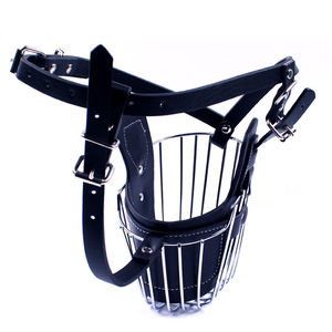 Fournitures pour animaux De compagnie respirant chien muselé bouche cale-pieds chien couverture de bouche durable prévenir les morsures chien museau - Product Image 2