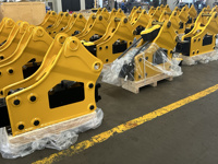 Breaker Hidrolik Sanyu SY1000 Baru, Cocok untuk Excavator 11-16t, Efisiensi Tinggi, Bersertifikasi ISO/CE, Konstruksi & Pertambangan