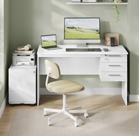 Bureau de style moderne minimaliste, best-seller, avec tiroirs de rangement, adapté aux bureaux, aux salles d'étude ou aux chambres d'enfants