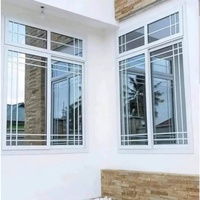 Fenêtres et portes coulissantes horizontales modernes NUOXIN en PVC avec isolation thermique et caractéristiques imperméables