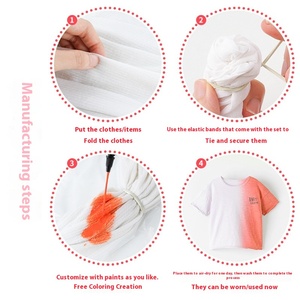 Kit de Herramientas <span class=keywords><strong>para</strong></span> <span class=keywords><strong>Teñir</strong></span> Camisetas con Tinte Ácido <span class=keywords><strong>para</strong></span> Niños, con Paquete de Materiales <span class=keywords><strong>para</strong></span> Creatividad de Teñido a Mano - Product Image 2