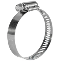 Collier de serrage universel réglable à vis sans fin, style américain, pour tuyau, vente en gros