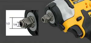 20V Max Slagmoersleutel 600nm Bevestigingskoppel Draadloze Moersleutel Voor Snelle Auto-En Industriële Aanscherping - Product Image 5