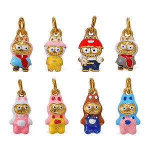 Colgante de Aleación de Zinc con Diseño de Labubu, para Joyería DIY, Accesorio de Regalo Unisex - Product Image 5