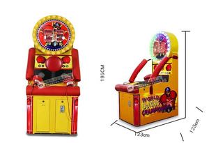 Máquina de Boxeo Operada con Monedas, Juego de Prueba de Fuerza de Puñetazos, Campeonato Mundial de Boxeo, Equipo de Entretenimiento para Interiores - Product Image 5