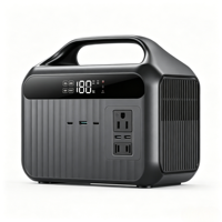 Système d'onduleur solaire 300W pour le stockage d'énergie domestique et les applications d'alimentation intérieures et extérieures pour camping-cars, HomePower SUPSRSAFE