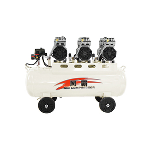 เครื่องอัดอากาศแบบพกพา 980W*3 ตัว ขายตรงจากโรงงาน คุณภาพระดับมืออาชีพ เงียบพิเศษ ไม่ใช้น้ำมัน 2940W 70 ลิตร - Product Image 2