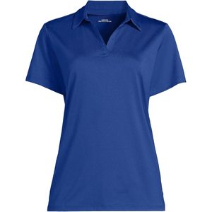 Polo de sport à manches courtes pour femme FOXA, séchage rapide, coupe classique, 100% polyester, tissu tricoté à séchage rapide - Product Image 3
