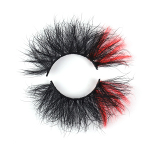 Pestañas de visón de dos tonos, 25mm, temática de fiesta - Product Image 5