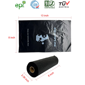 Bán buôn phân hủy sinh học chất thải chó poop túi hộp compostable túi rác chó xếp hạng hàng đầu chấp nhận tùy biến - Product Image 2