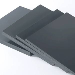Feuille de <span class=keywords><strong>PVC</strong></span> plastique <span class=keywords><strong>rigide</strong></span> mate gris personnalisé, gris foncé / gris clair / blanc, service de découpe de panneaux <span class=keywords><strong>PVC</strong></span>, CPVC 5 <span class=keywords><strong>mm</strong></span> - Product Image 3