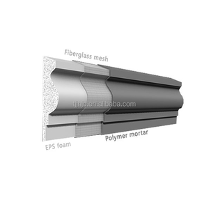 Molduras de pared exterior para villas EPS, marcos de ventanas exteriores, cornisas clásicas y tiras decorativas de cintura. - Product Image 2