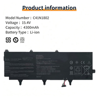 Batterie d'ordinateur portable OEM C41N1802 pour ASUS Rog Zephyrus S 3s Plus GX701 GX701G GX701GW GX701GV GX701GX GX701GXR