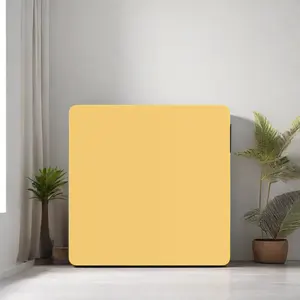 Pemanas kamar mandi 650W, pemanas Panel Radiator inframerah WIFI dengan pengendali jarak jauh portabel terpasang di dinding listrik