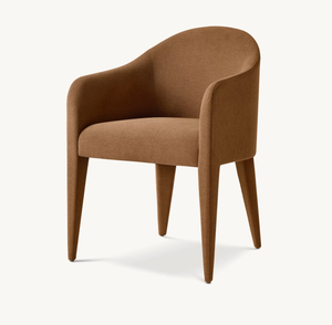 Sassanid OEM Nouveau Présentation Balance Design Salle à manger américaine Fauteuil de salle à manger en tissu Alesia - Product Image 1