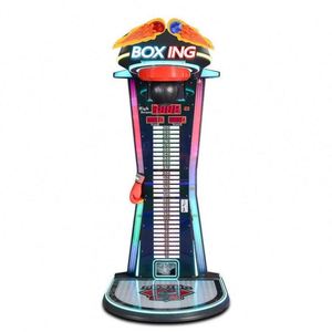 Boxing <b>Machine</b> <b>Punch</b> Kick Combo Cabinet With Coin Music Lights for Mall Arcade Power Test Game - Product Image 6