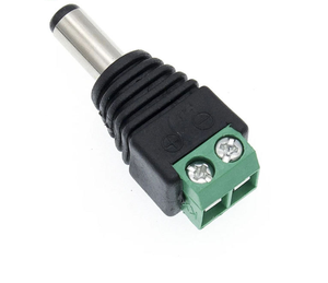 Connecteur DC-Prise d'alimentation DC 5.5 - 2.1mm Fiche mâle-femelle-Connecteur DC mâle-femelle - Product Image 2