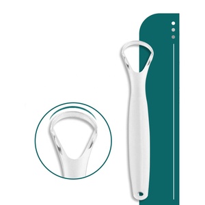 Excelente revisión Depresor de lengua profesional Limpiadores de lengua Uso doméstico Equipo de belleza Raspador de lengua de acero inoxidable - Product Image 3