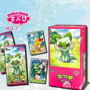 Livraison gratuite en gros authentique boîte de rappel Pokemoned 151 recueillir Pokemoned Gem Pack Vol.1 jeu de société PTCG 151 cartes Pokemoned - Product Image 6