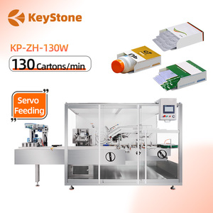 Máquina Empacadora de Cartones para Botellas y Sobres Horizontales KP-ZH-130W, Máquina de Empaquetado de Viales - Product Image 1