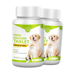 Compresse Masticabili Erboristiche Efficaci <span class=keywords><strong>per</strong></span> la Disparassitazione di <span class=keywords><strong>Cani</strong></span> e Gatti, Integratori Animali Ricchi di Ingredienti Salutari - Product Image 1