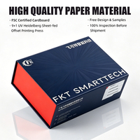 Boîte en papier rigide pliable de luxe avec logo personnalisé, estampage à chaud doré, fermeture magnétique pour l'emballage de produits cosmétiques haut de gamme