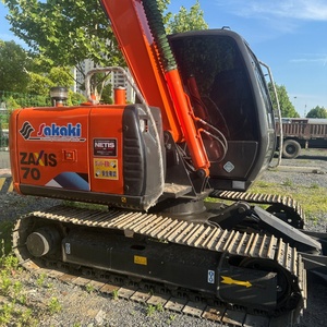 Excavatrice Hitachi ZX70 de 7 tonnes d'occasion de haute qualité, excavatrice Hitachi ZX60 de 6 tonnes, fabrication japonaise, machine de construction hydraulique - Product Image 2