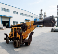 Machine de forage rotative rigide de 30 m de profondeur max. 1500 mm avec capacité de franchissement impressionnante pour la construction de fondations de réseaux électriques