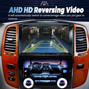 Android 13 DSP Car Radio Multimedia Video Player for Land Cruiser 100/Lexus LX470 2002-2007 with CarPlay <b>GPS</b> <b>Navigation</b> - Product Image 2