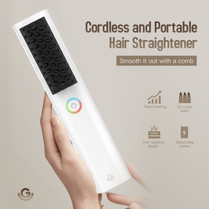 <span class=keywords><strong>Brosse</strong></span> à friser rotative <span class=keywords><strong>sans</strong></span> <span class=keywords><strong>fil</strong></span>, fer à friser automatique, Portable, 3 en 1, peigne pour cheveux bouclés - Product Image 3