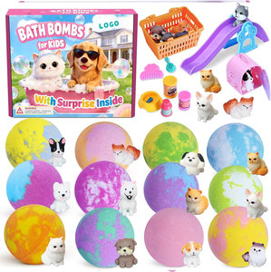 Set de Regalo de Bombas de Baño Aromáticas Relajantes con Juguetes para Perros, Orgánicas y Veganas, Marca Privada OEM - Product Image 1