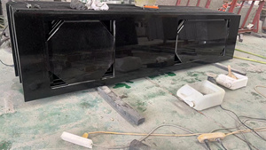Trung Quốc nhà máy giá chất lượng cao đánh bóng đen Galaxy Granite tấm cho nhà bếp bàn tùy chỉnh kích thước có sẵn - Product Image 5