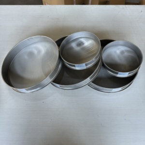 Tamis de laboratoire en acier inoxydable 200 mm/300 mm, tamis de test en laiton/tamis à sable et à pierre conforme - Product Image 2