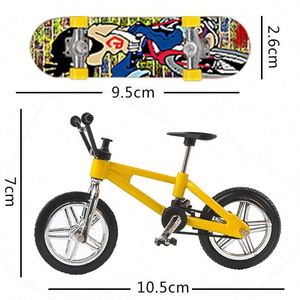 Hot Sale Mini Finger Scooter Set With <b>Tools</b> Metal Alloy Finger Bike Scooter <b>Toys</b> Interactive Finger Sports <b>Toy</b> for Kids - Product Image 2
