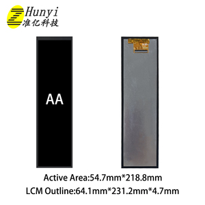 Polcd kéo dài 8.8 inch IPS hiển thị cảm ứng hiển thị 480x1920 mipi giao diện 1080p <span class=keywords><strong>LCD</strong></span> TFT <span class=keywords><strong>LCD</strong></span> hiển thị 8.8 ''Bar Shape màn hình cảm ứng - Product Image 5