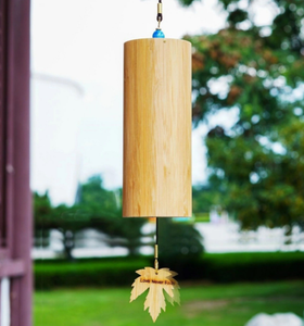 Campana de <span class=keywords><strong>Viento</strong></span> Retro Art Deco Ecológica, Removible, de Manivela, para Meditación en el Hogar, Canciones, <span class=keywords><strong>Poemas</strong></span>, Sonidos Curativos - Product Image 6