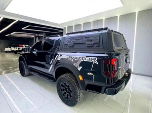 Canyossoar Factory Direct Auvent rigide rétractable en alliage d'aluminium imperméable Installation sans perçage <span class=keywords><strong>Ford</strong></span> <span class=keywords><strong>Ranger</strong></span>/<span class=keywords><strong>Raptor</strong></span> F150 5 pieds - Product Image 3