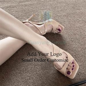 Women High Heels Ankle <strong>Strap</strong> Pointed Toe <strong>Sandals</strong> Party Burgundy Heels - Product Image 3