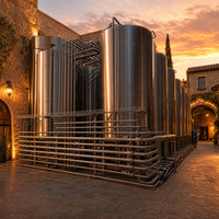 Cuve de Fermentation Conique Tonsen 6000L 60HL à Enveloppe de Refroidissement pour Ligne de Production Industrielle de Bière