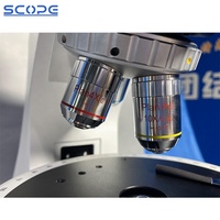 LED Trinocular Transmitted Polarizing Microscope for Geological Analysis