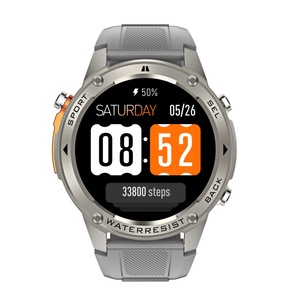 Jam tangan pintar pria AMOLED 2024 CPU kualitas tinggi AST3085L 5ATM jam tangan pintar tahan air dengan GPS, ketinggian, tekanan udara, Kompas - Product Image 4