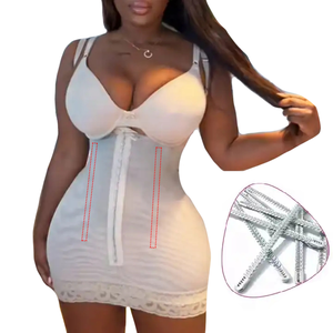 Logo High Colombianas Dress With Built In Shaper Mujeres Shapewear Body Shaper Dress Reloj De Arena Shapewear Popilush Shaper - Product Image 5