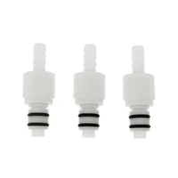 BLD1606PH raccord rapide 3/8 \ "PVCDF matériel Valve femelle prise CPC connecteur nouvelle condition tête plastique PP coulée