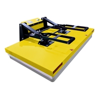 Presse à chaud manuelle haute pression grand format Millantech 60x80/60x100cm pour la sublimation de t-shirts, nouvelle 110V/220V