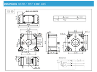 Capteur de courant à effet Hall haute précision CM1A 100 H01 pour applications diverses 9012, idéal pour les alimentations sans interruption