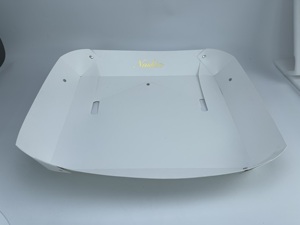 Attrape-éclats alimentaires en plastique moulé par injection durable, facile à nettoyer, accessoire pour <span class=keywords><strong>chaise</strong></span> <span class=keywords><strong>haute</strong></span> bébé et tout-petit - Product Image 2